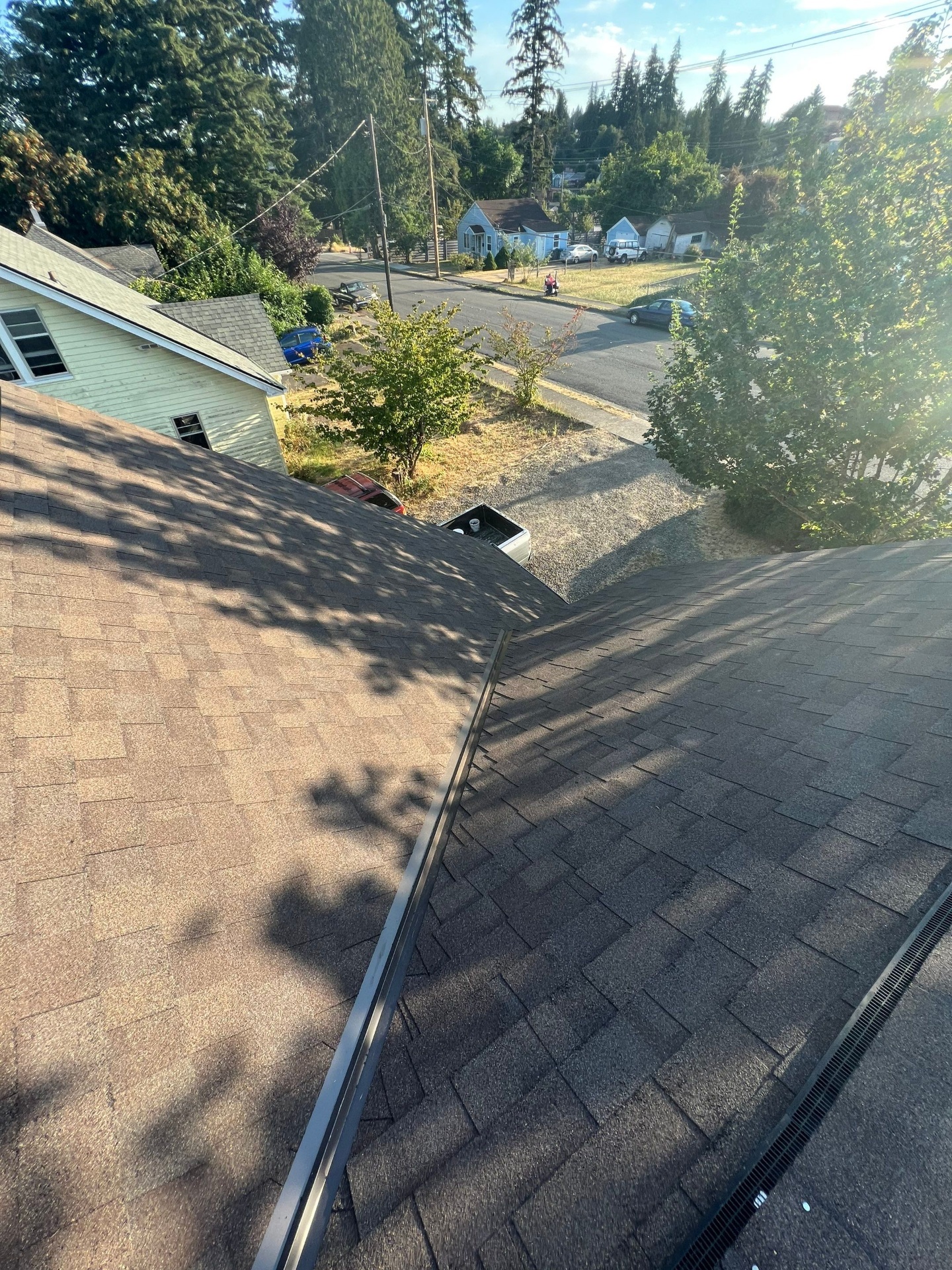 Ridge line detail