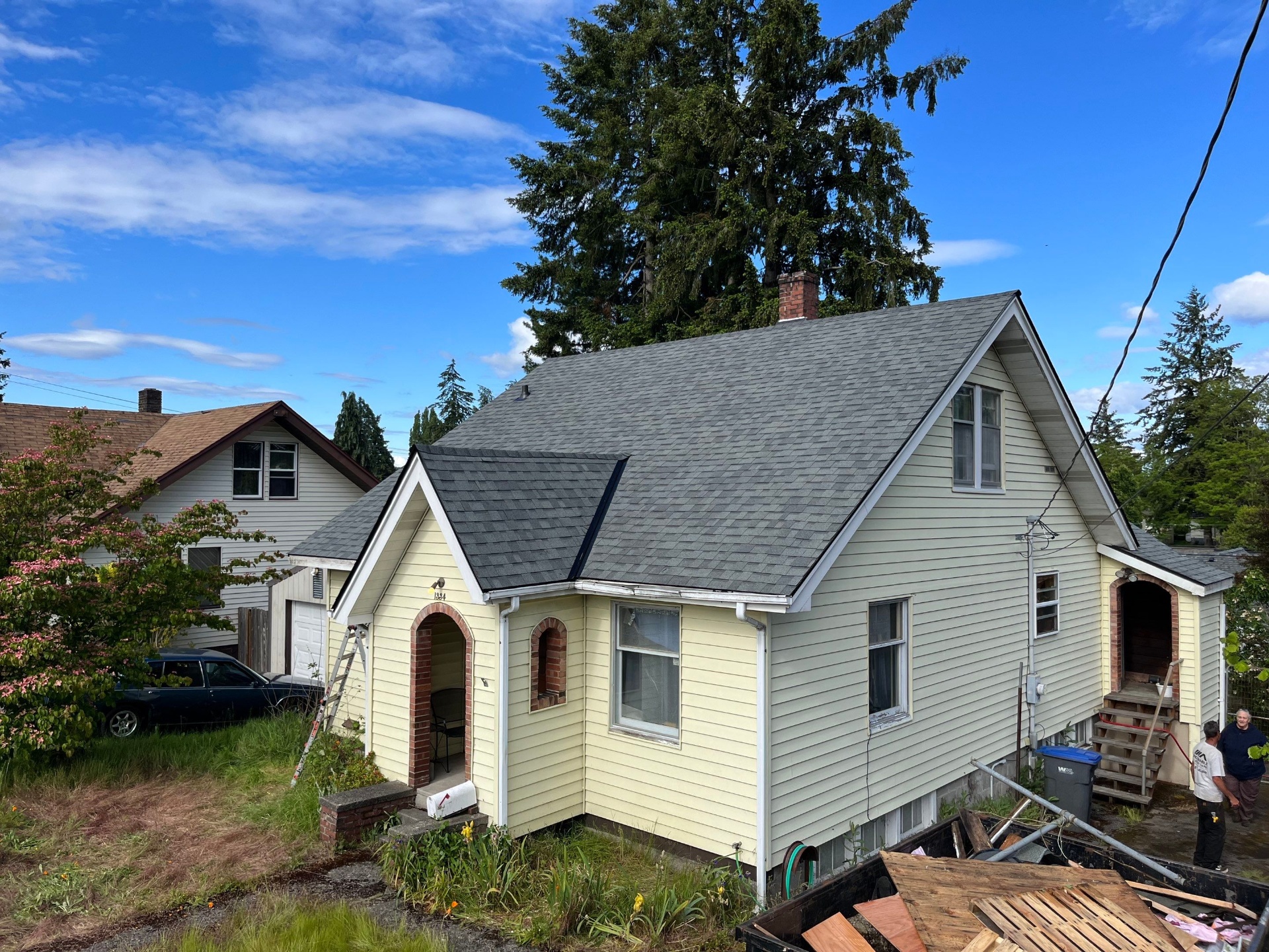 Architectural shingle re-roof